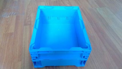 昆山智豪S602折疊式周轉(zhuǎn)箱 物流倉(cāng)儲(chǔ)的智慧選擇